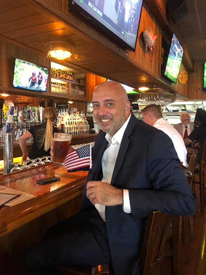 My first beer as an American.